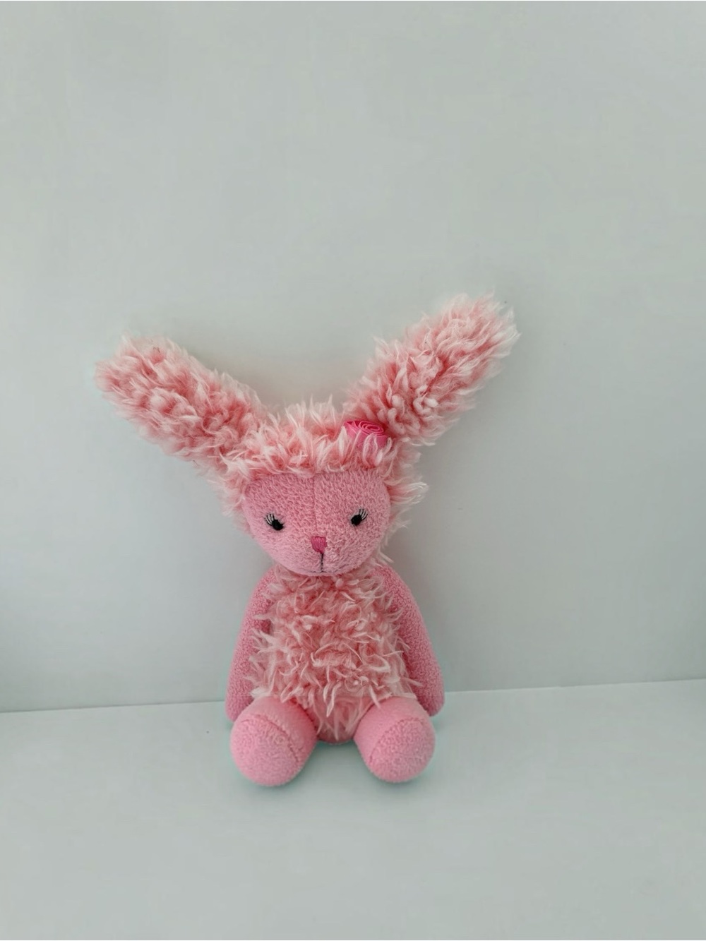 Jellycat Bunny Wunny Pink Rabbit Plush Retired Style VGUC